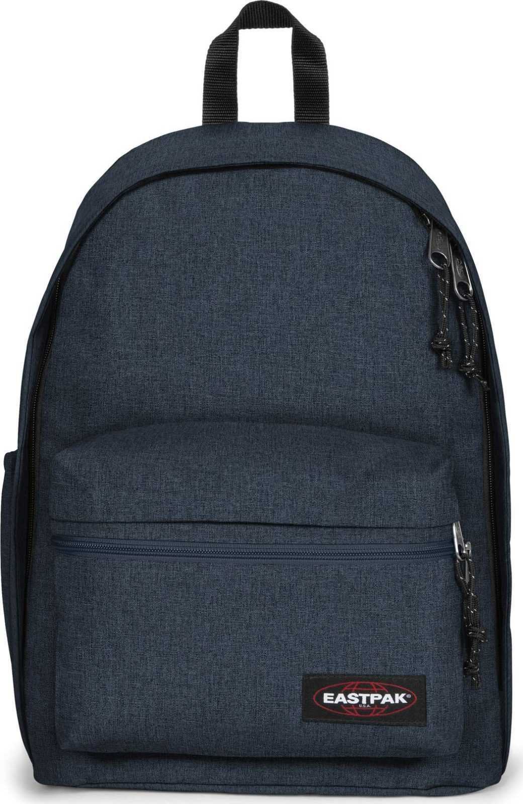 EASTPAK Batoh marine modrá / burgundská červeň / bílá