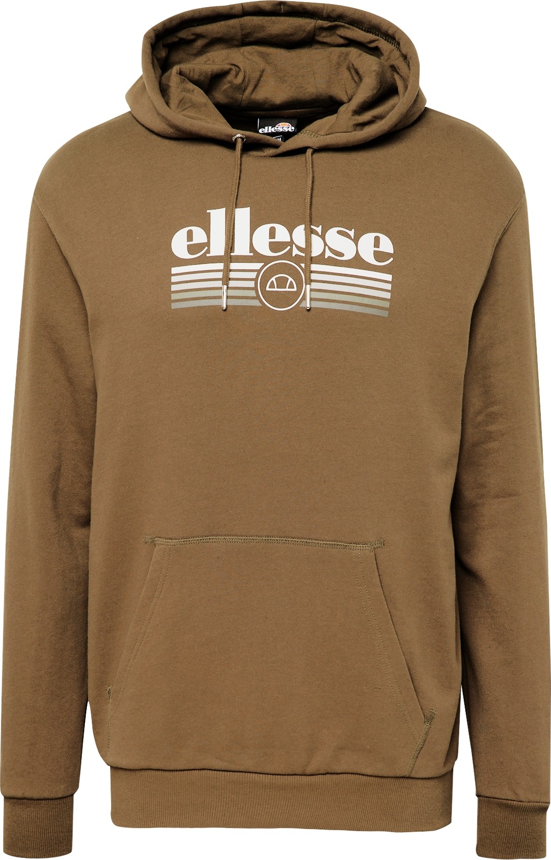 ELLESSE Mikina 'Claro' hnědá / bílá