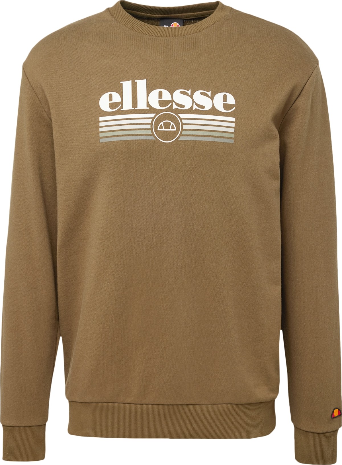 ELLESSE Mikina 'Priverno' khaki / bílá