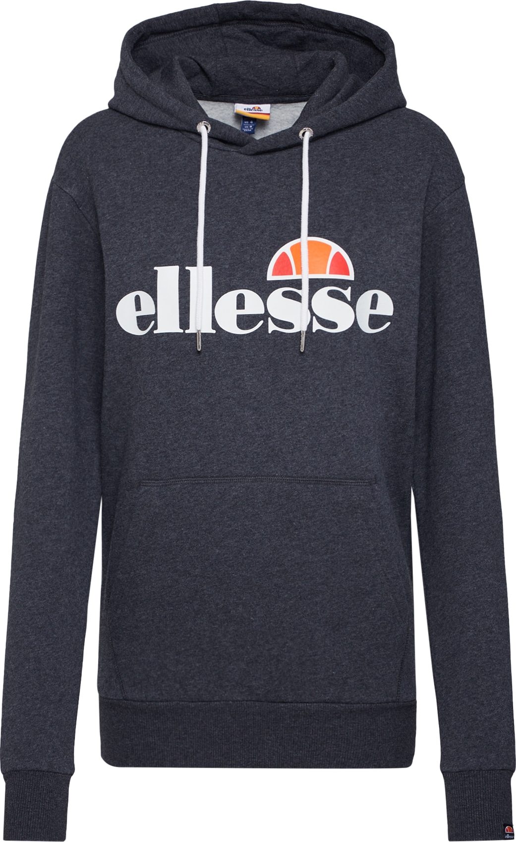 ELLESSE Mikina 'Torices' antracitová / oranžová / červená / bílá