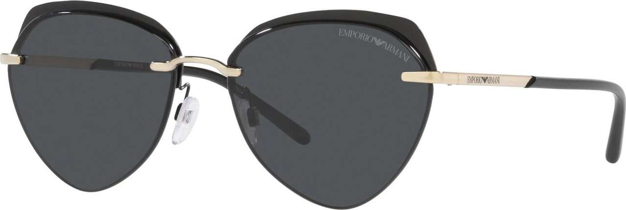 Emporio Armani Sluneční brýle '0EA2133 57 301373' zlatá / černá