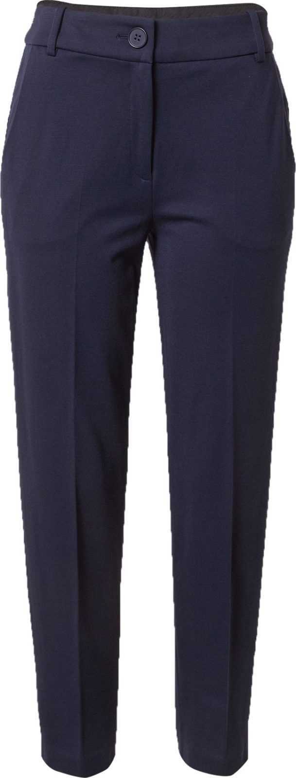 ESPRIT Kalhoty s puky marine modrá
