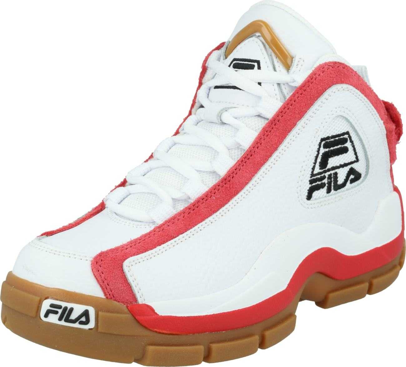 FILA Kotníkové tenisky 'GRANT HILL' pastelově červená / černá / bílá