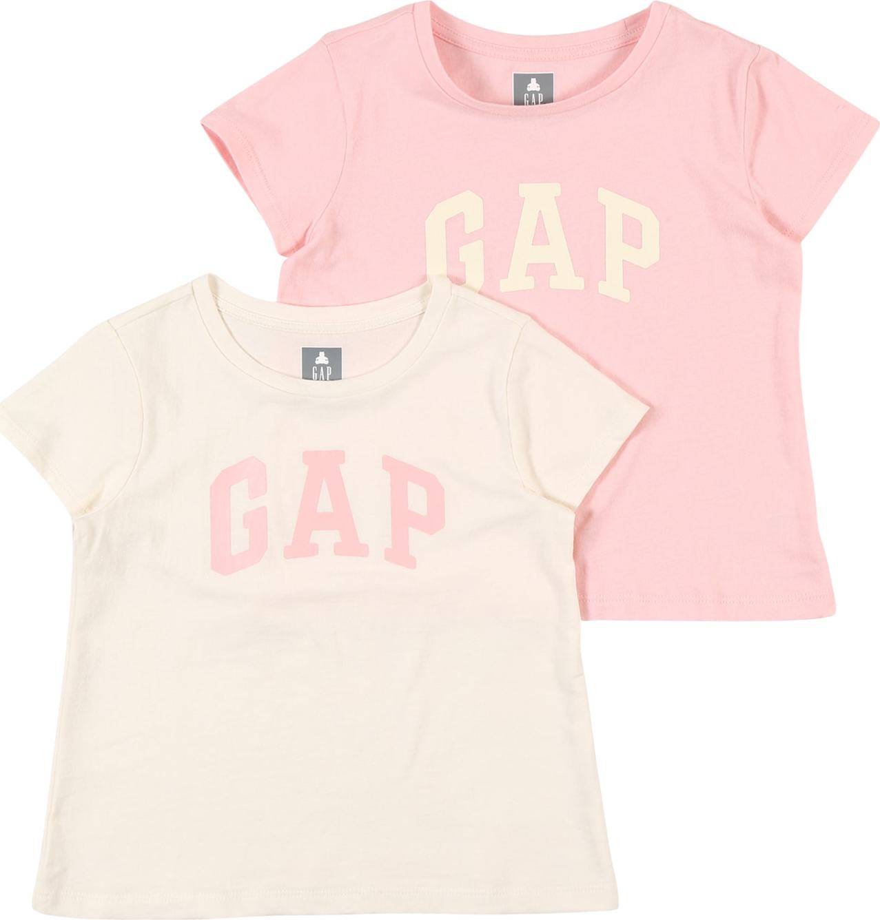 GAP Tričko pink / růžová