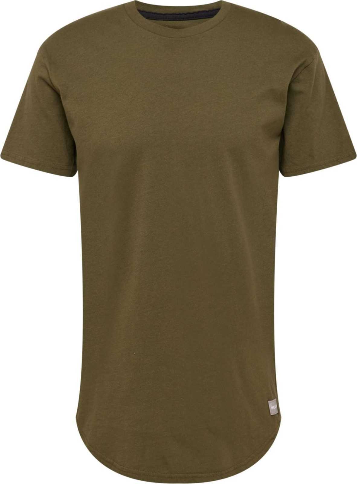 HOLLISTER Tričko khaki