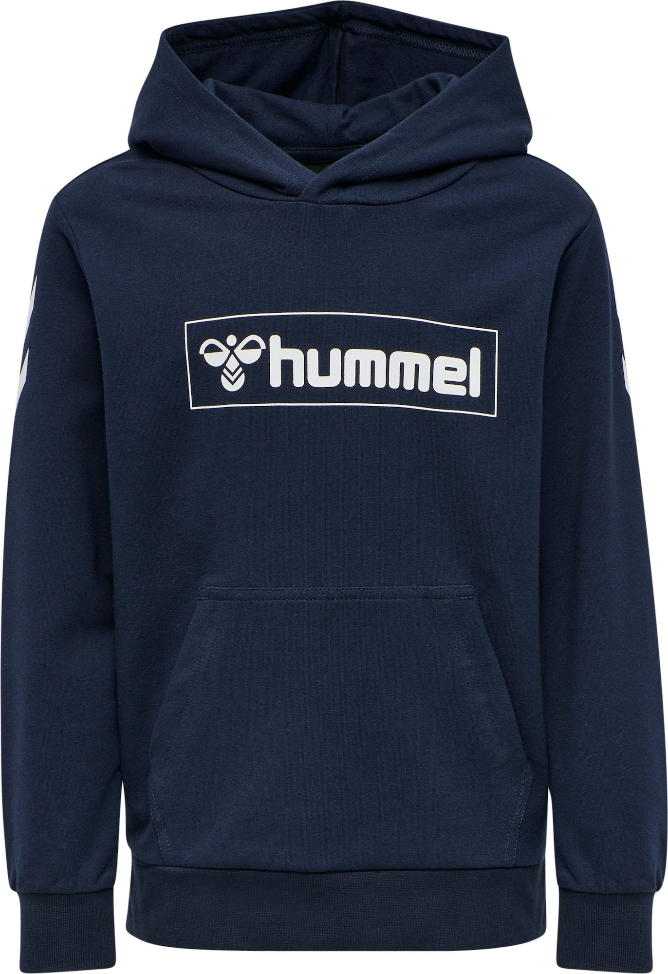 Hummel Mikina námořnická modř / bílá