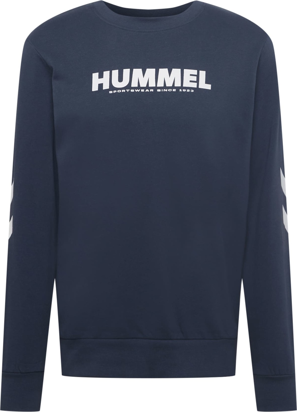 Hummel Sportovní mikina chladná modrá / bílá