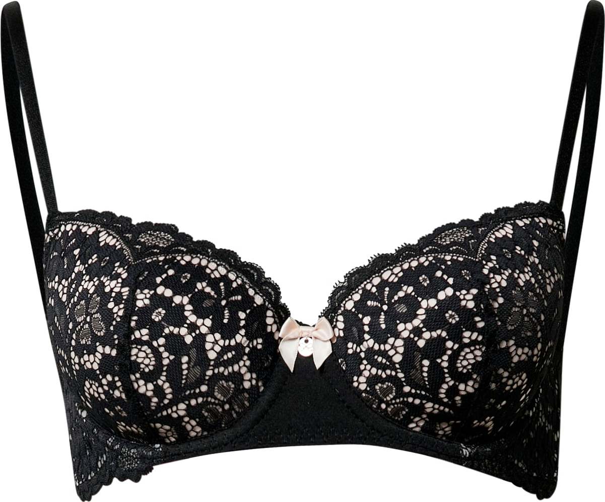 Hunkemöller Podprsenka 'Rose' černá