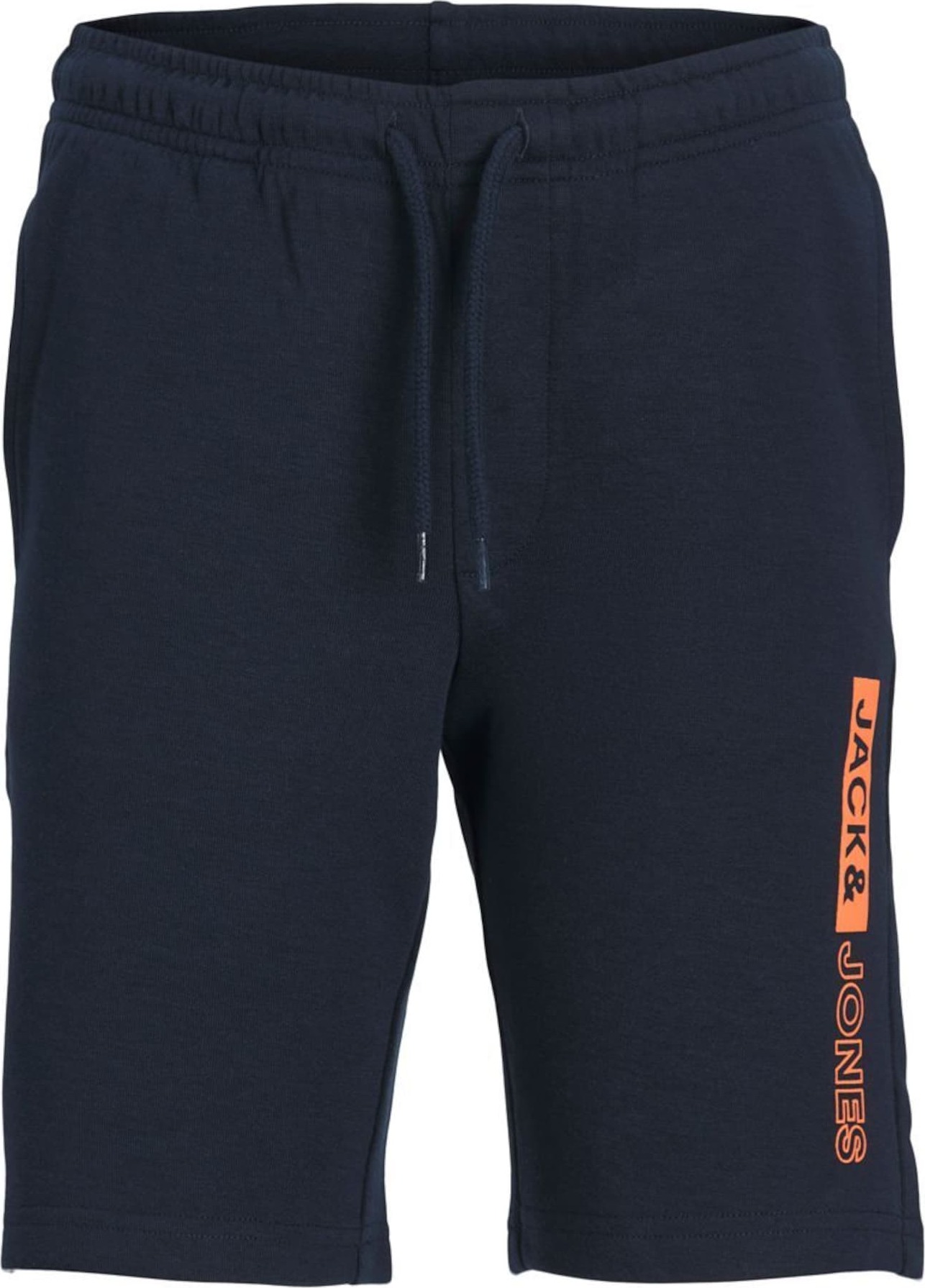 Jack & Jones Junior Kalhoty námořnická modř / oranžová