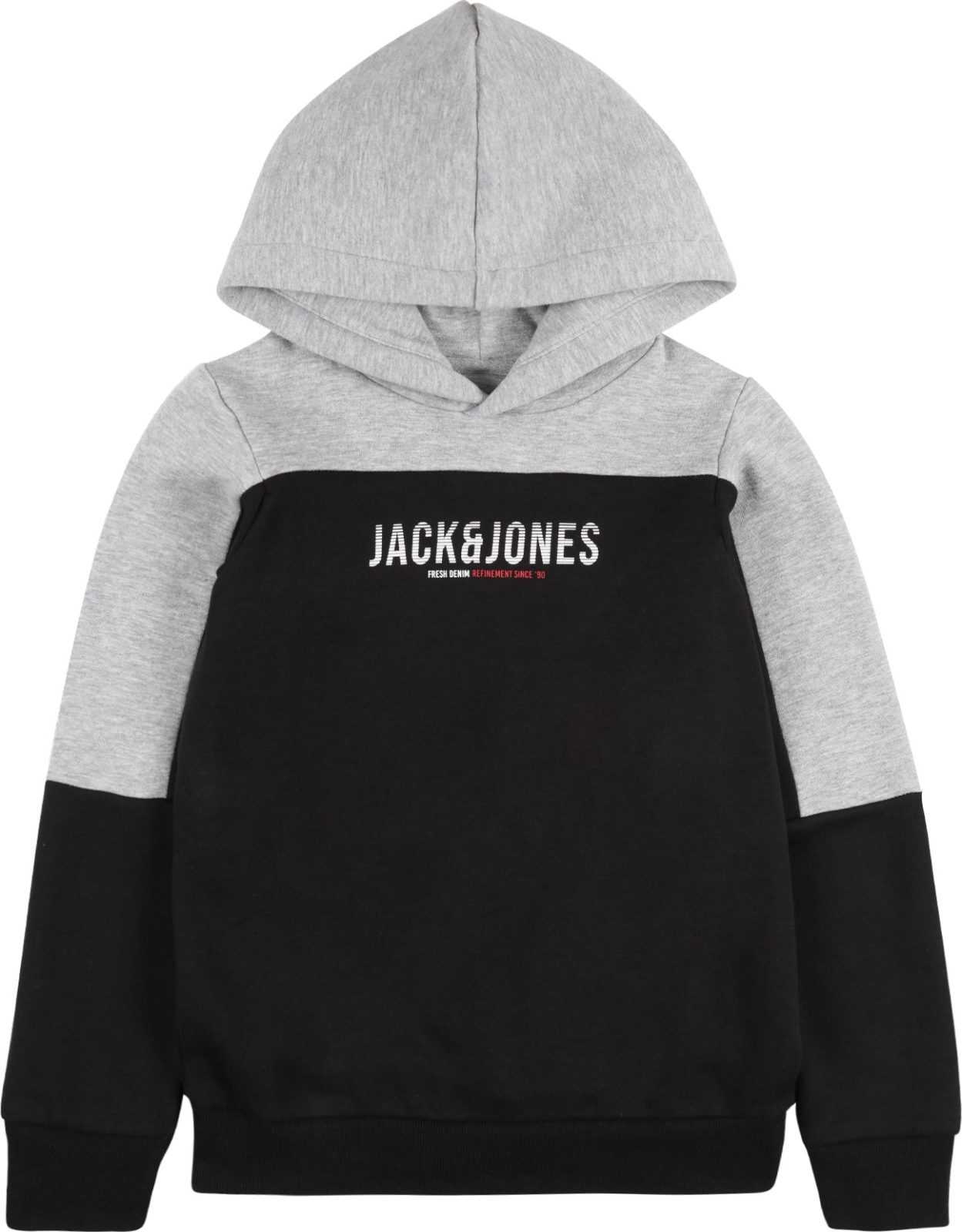 Jack & Jones Junior Mikina 'EDAN' mix barev / černá