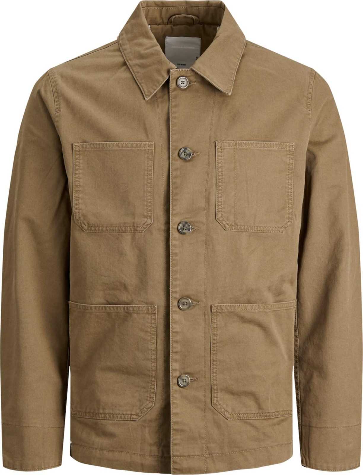 JACK & JONES Přechodná bunda khaki