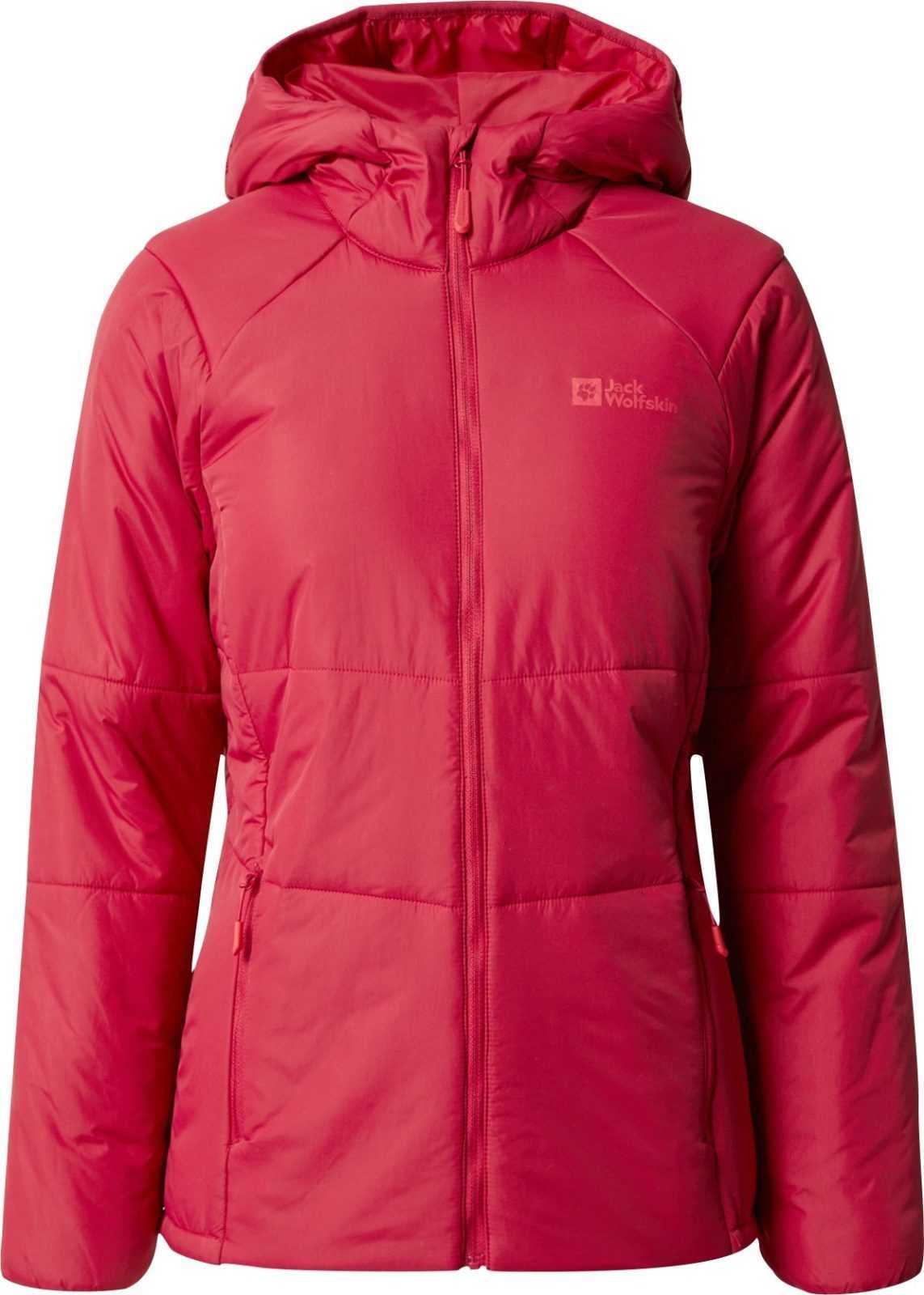 JACK WOLFSKIN Outdoorová bunda 'BERGLAND' brusinková