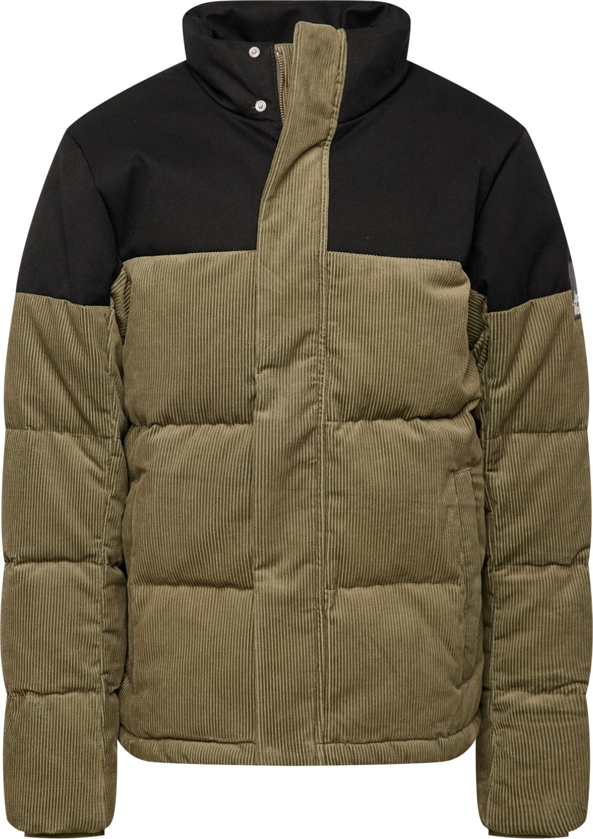 JACK WOLFSKIN Zimní bunda 'NATURE' khaki / černá