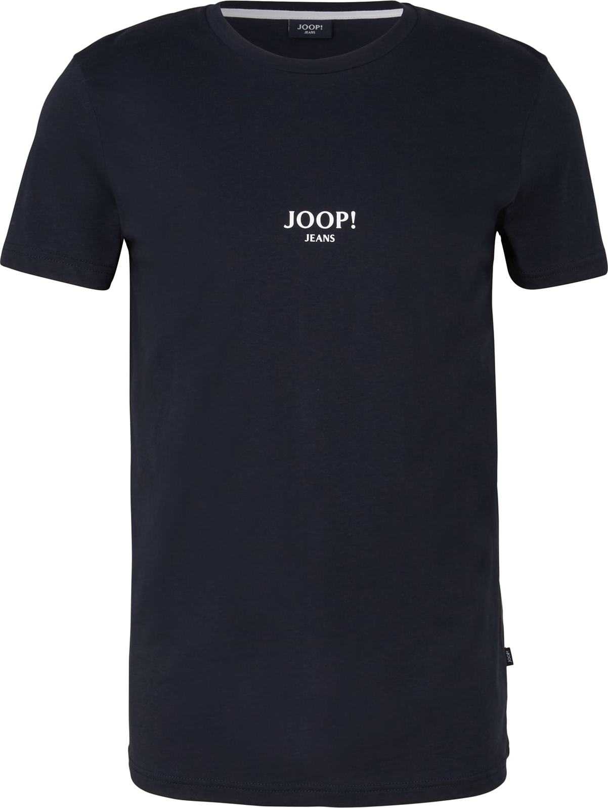 JOOP! Jeans Tričko 'Alexis' námořnická modř / bílá