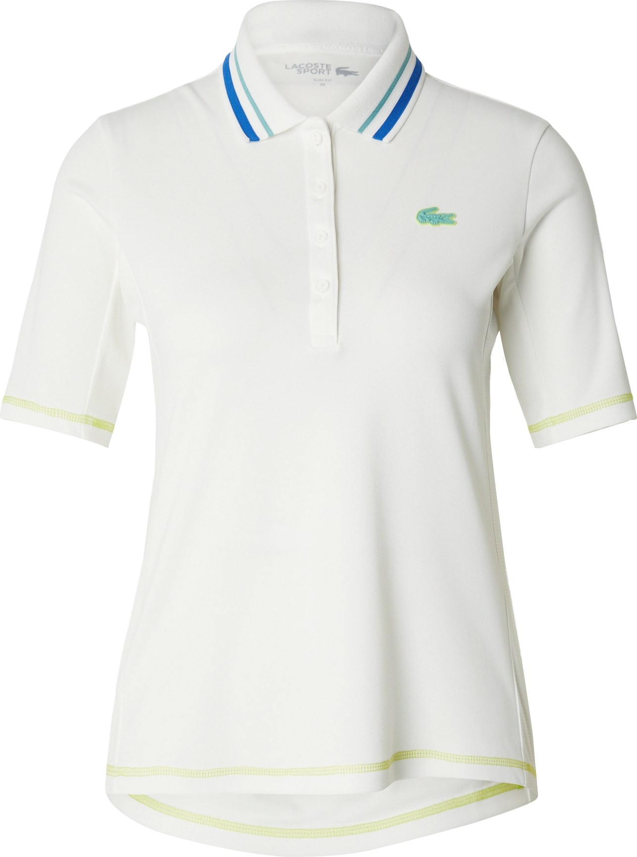 Lacoste Sport Funkční tričko indigo / limone / nefritová / bílá