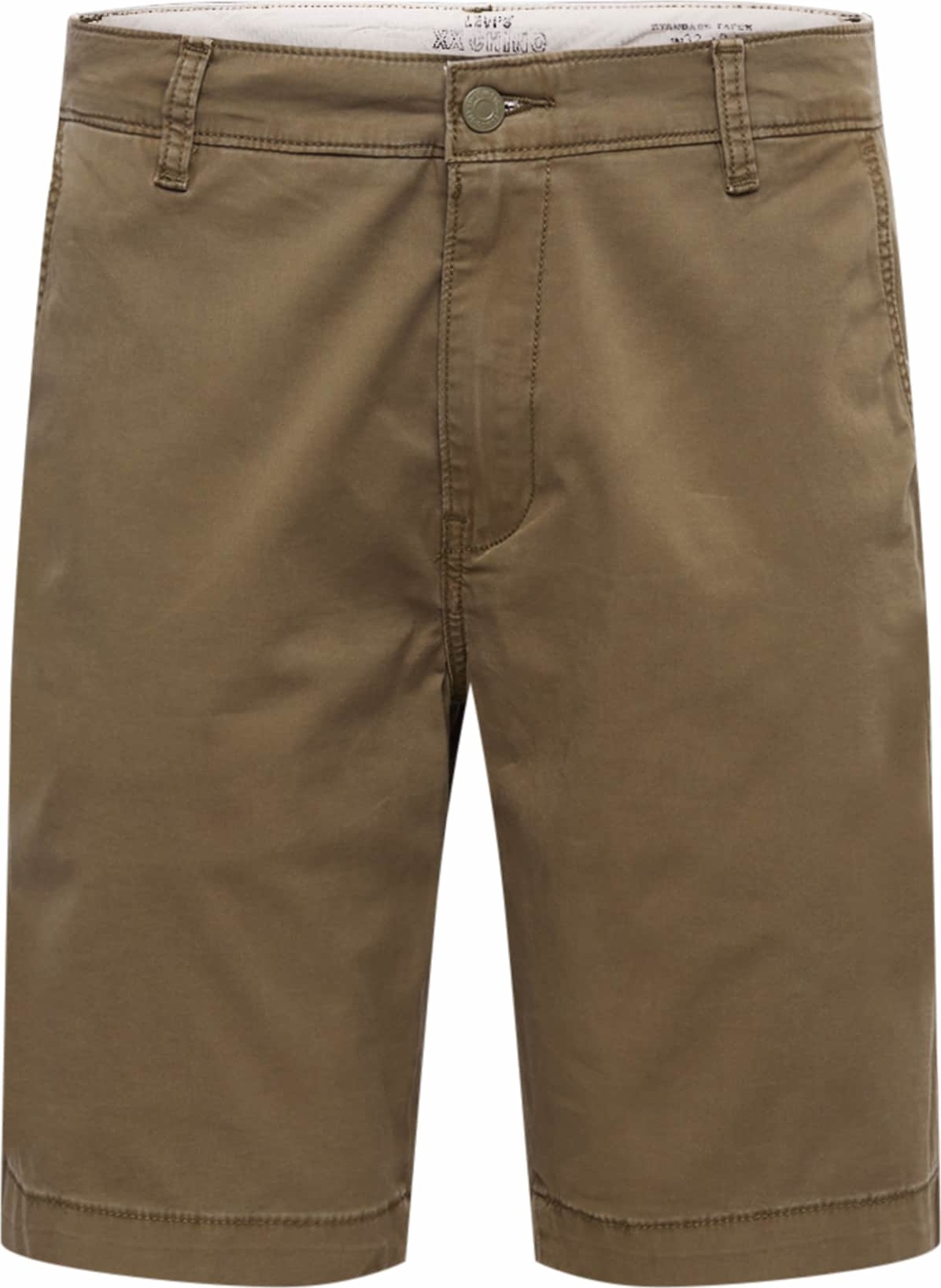 LEVI'S Chino kalhoty 'XX CHINO TAPER SHORT II GREENS' khaki