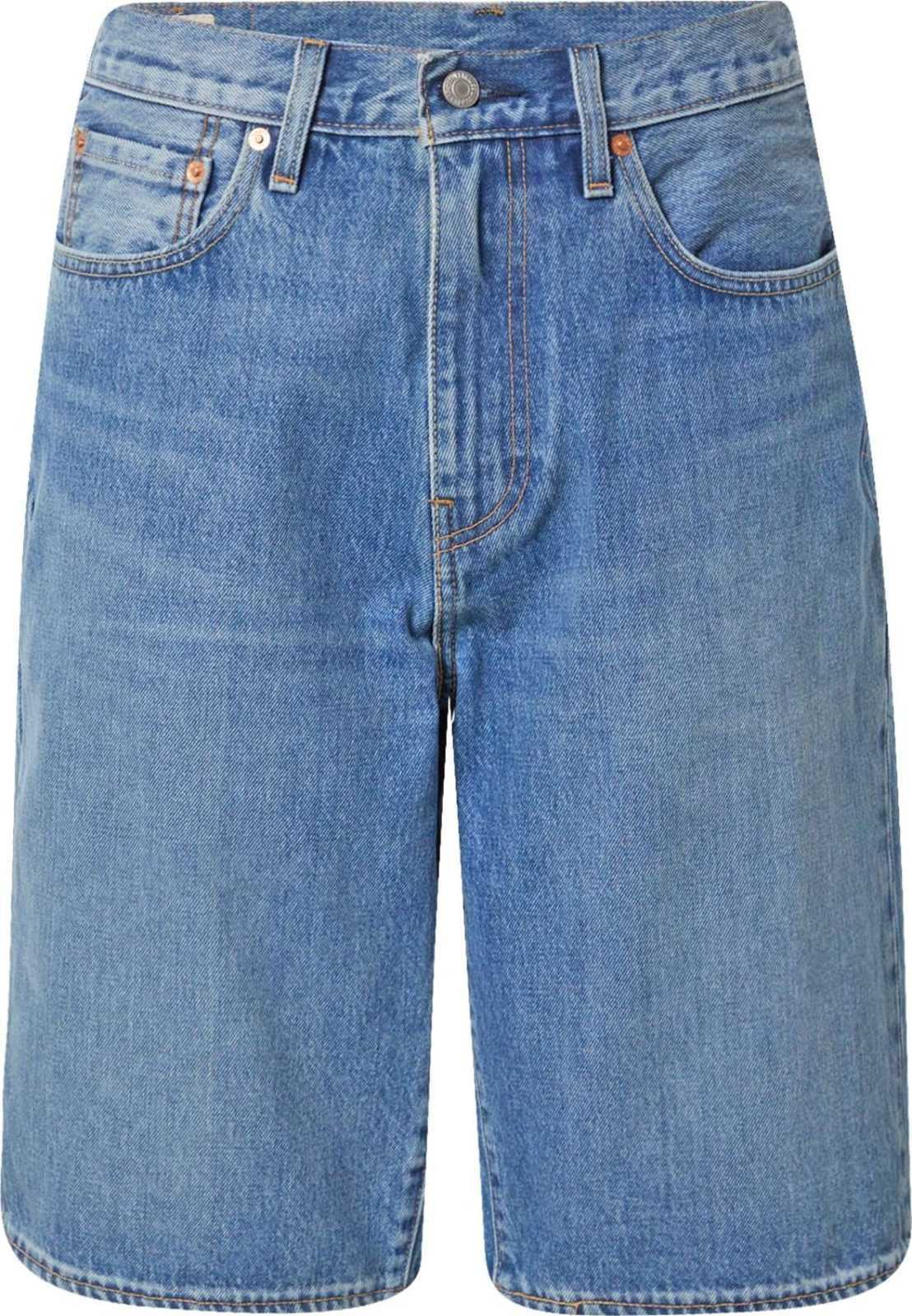 LEVI'S Džíny '469™ LOOSE SHORT' modrá džínovina