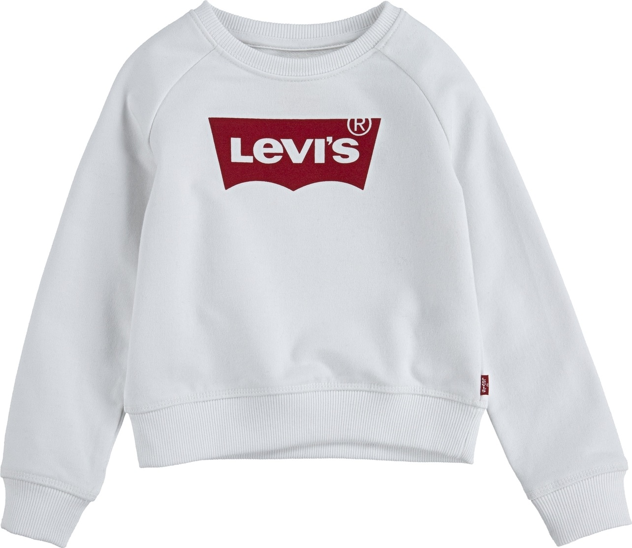 LEVI'S Mikina červená / bílá