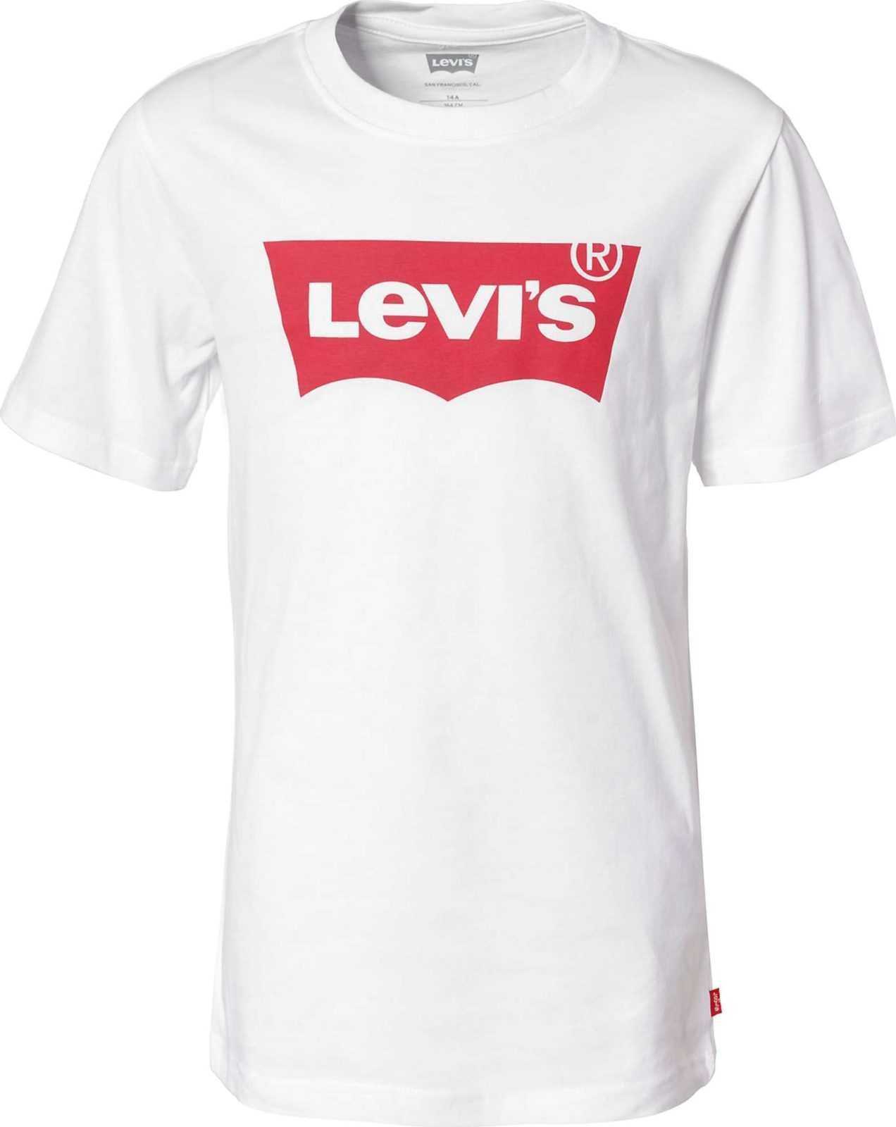 LEVI'S Tričko 'Batwing Tee' bílá