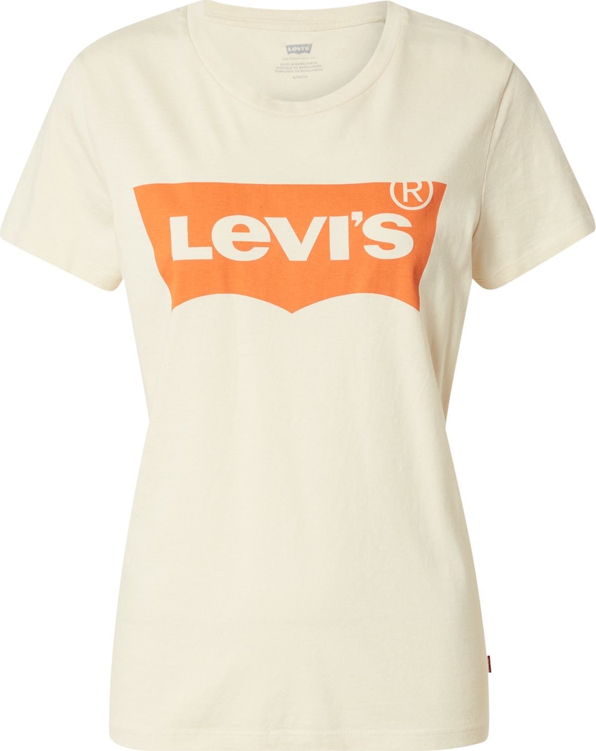 LEVI'S Tričko 'THE PERFECT TEE NEUTRALS' béžová / oranžová