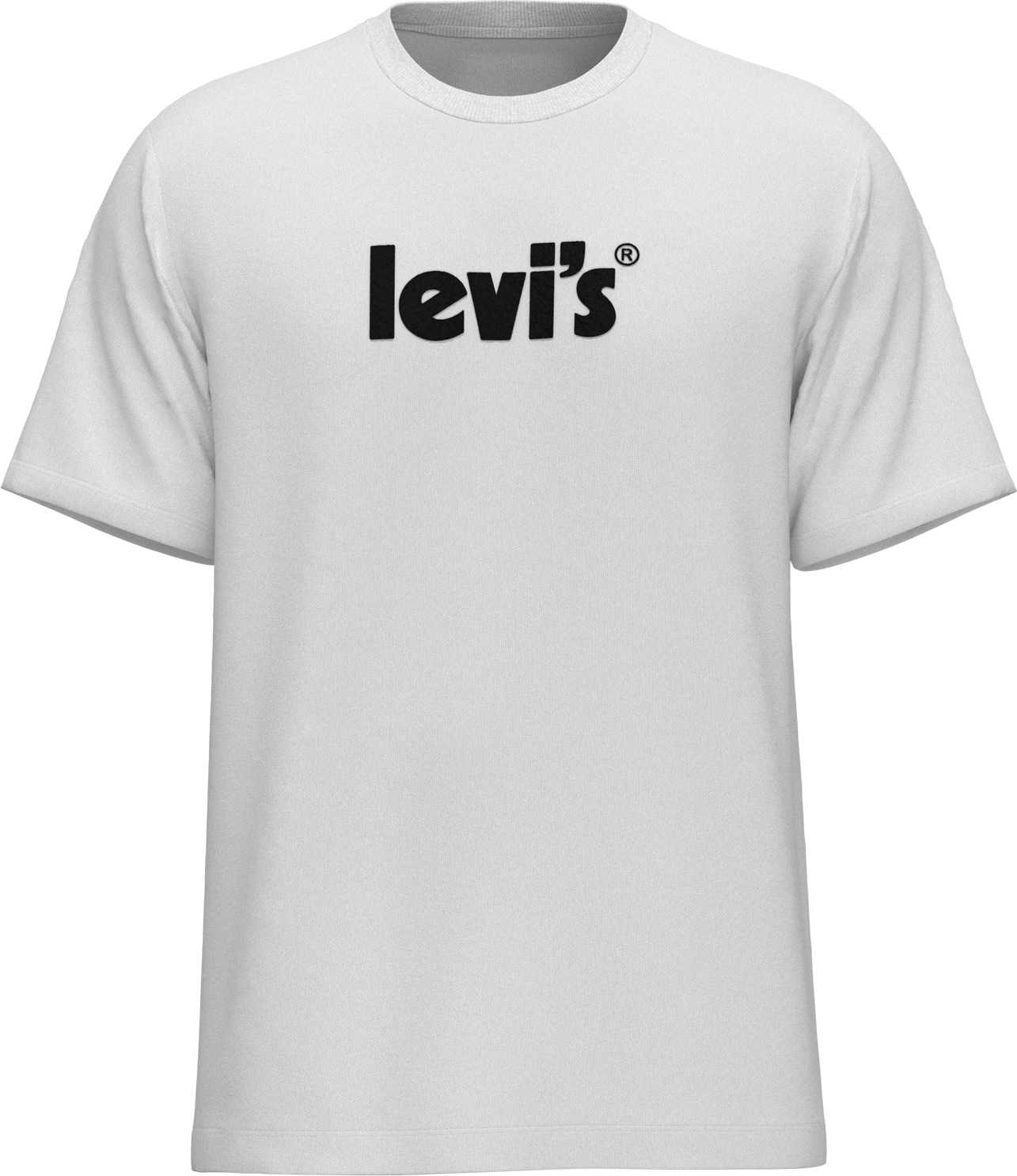 LEVI'S Tričko 'SS RELAXED FIT TEE NEUTRALS' černá / bílá