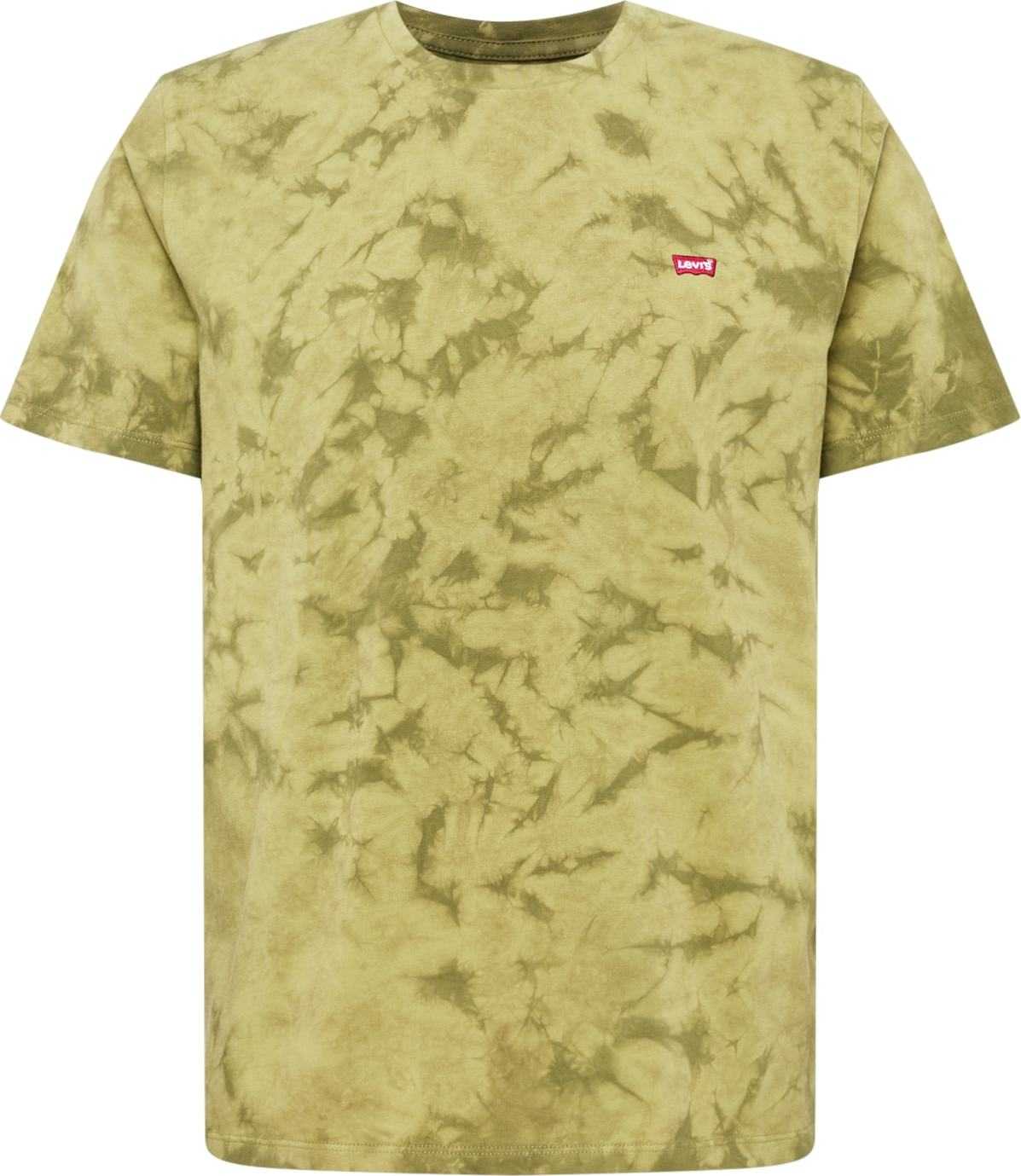 LEVI'S Tričko khaki / olivová