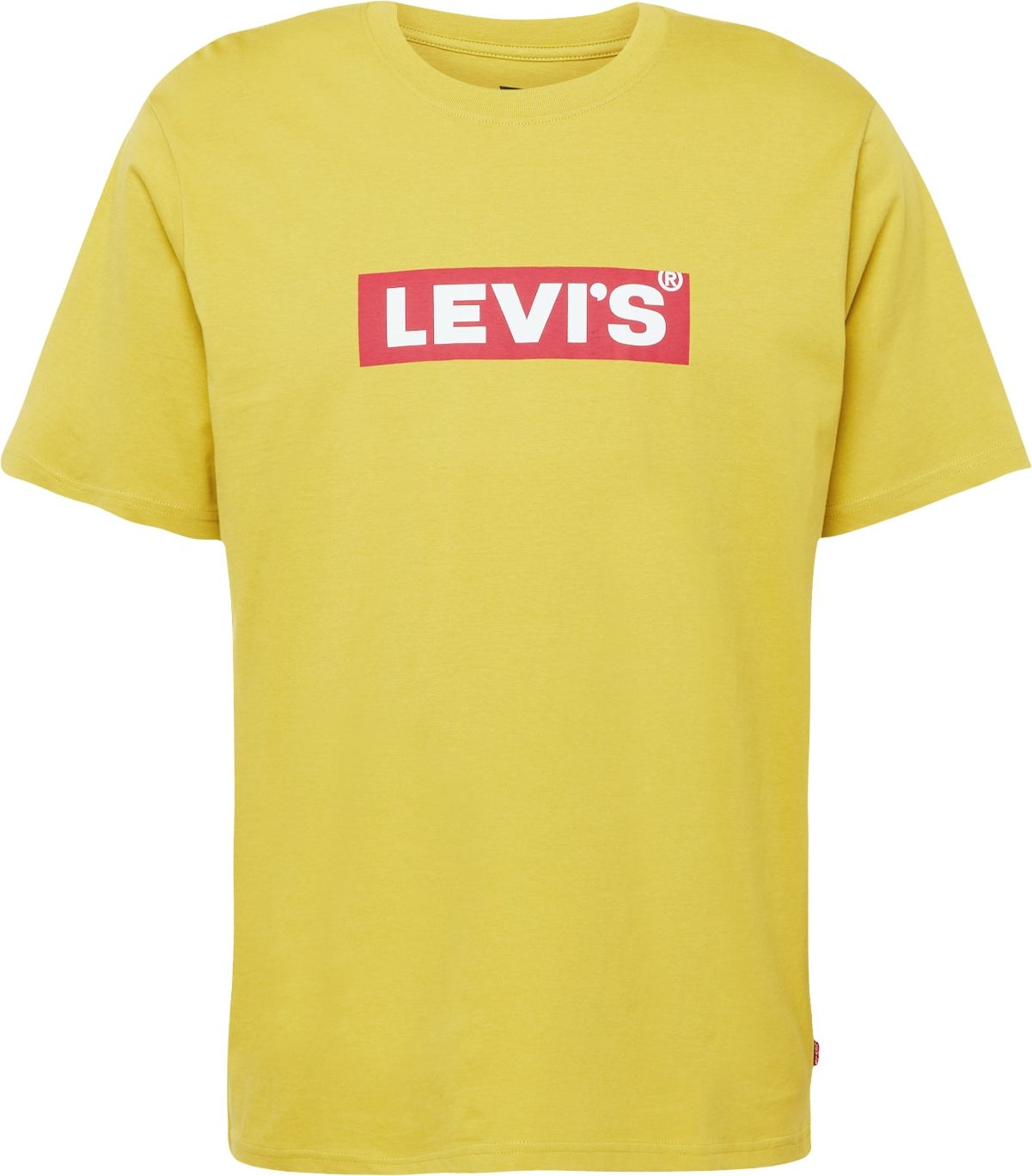 LEVI'S Tričko limone / červená / bílá