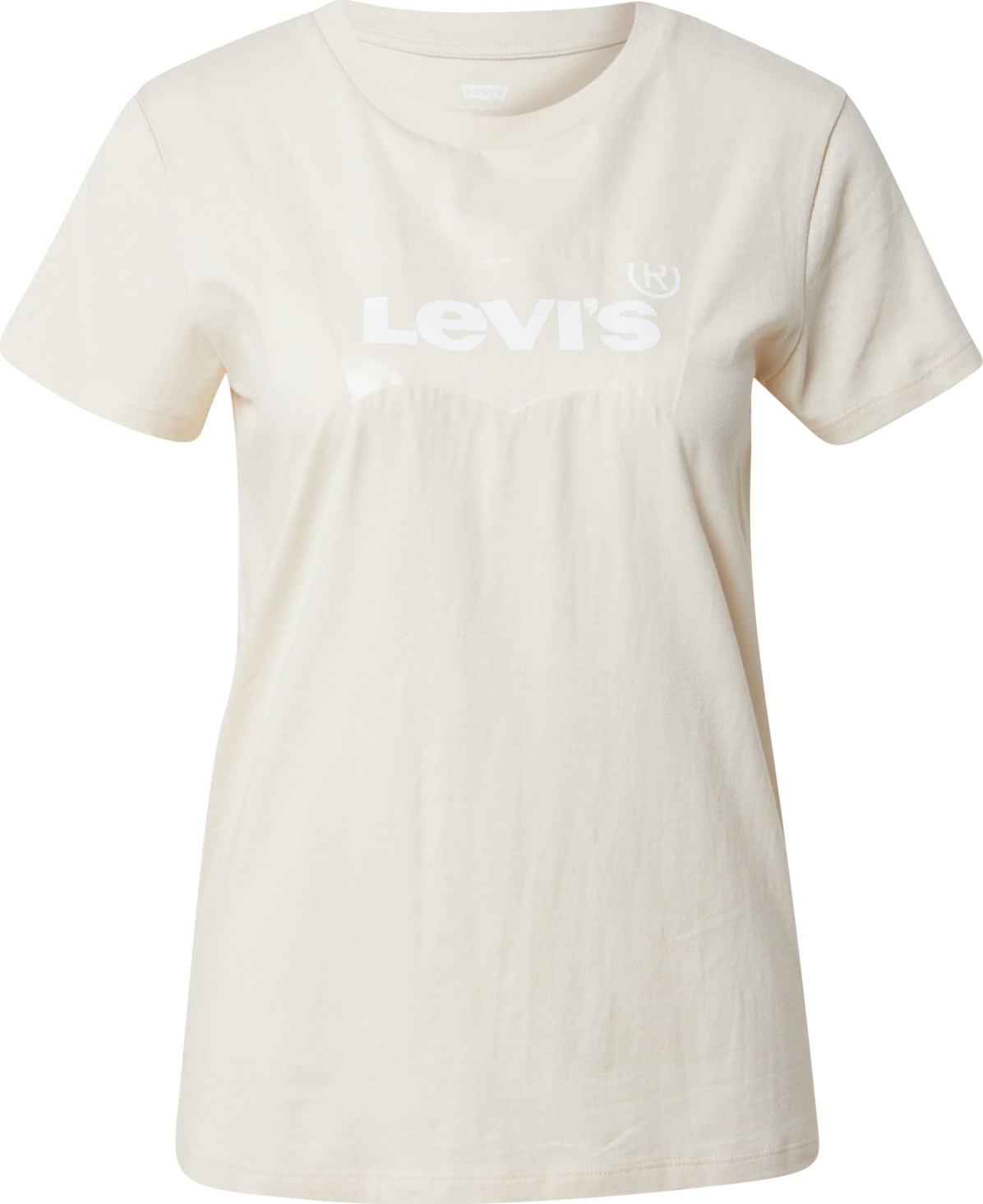 LEVI'S Tričko 'THE PERFECT TEE NEUTRALS' režná / bílá