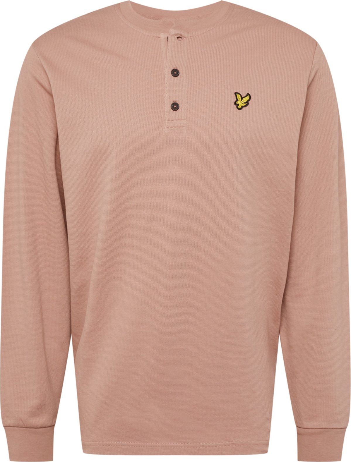 Lyle & Scott Mikina žlutá / starorůžová / černá