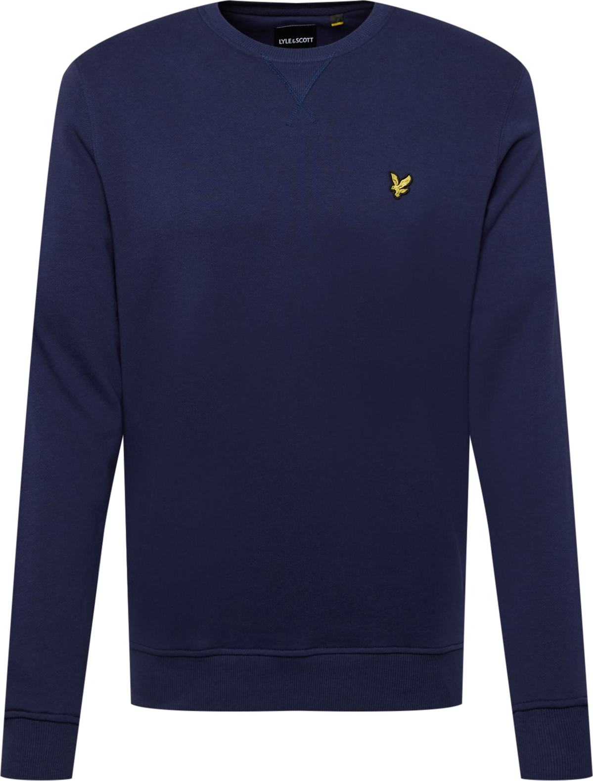 Lyle & Scott Mikina námořnická modř / zlatě žlutá / černá