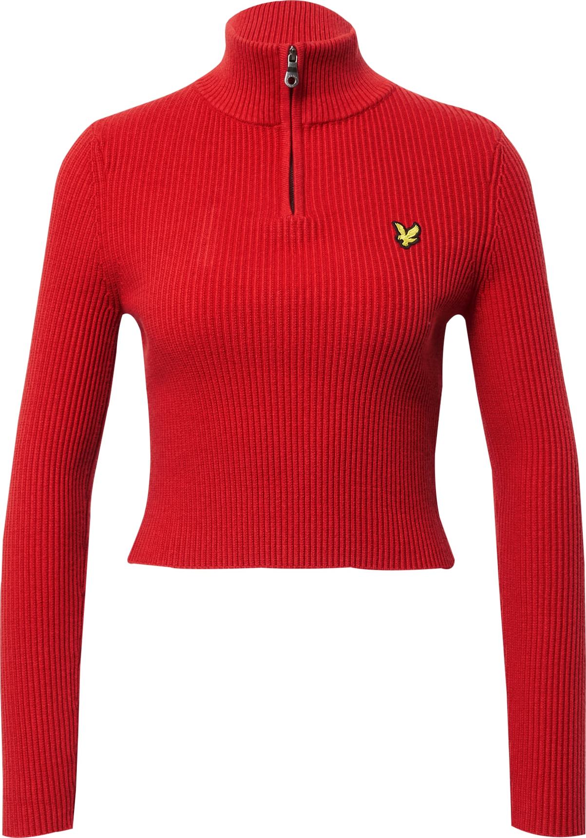 Lyle & Scott Svetr červená