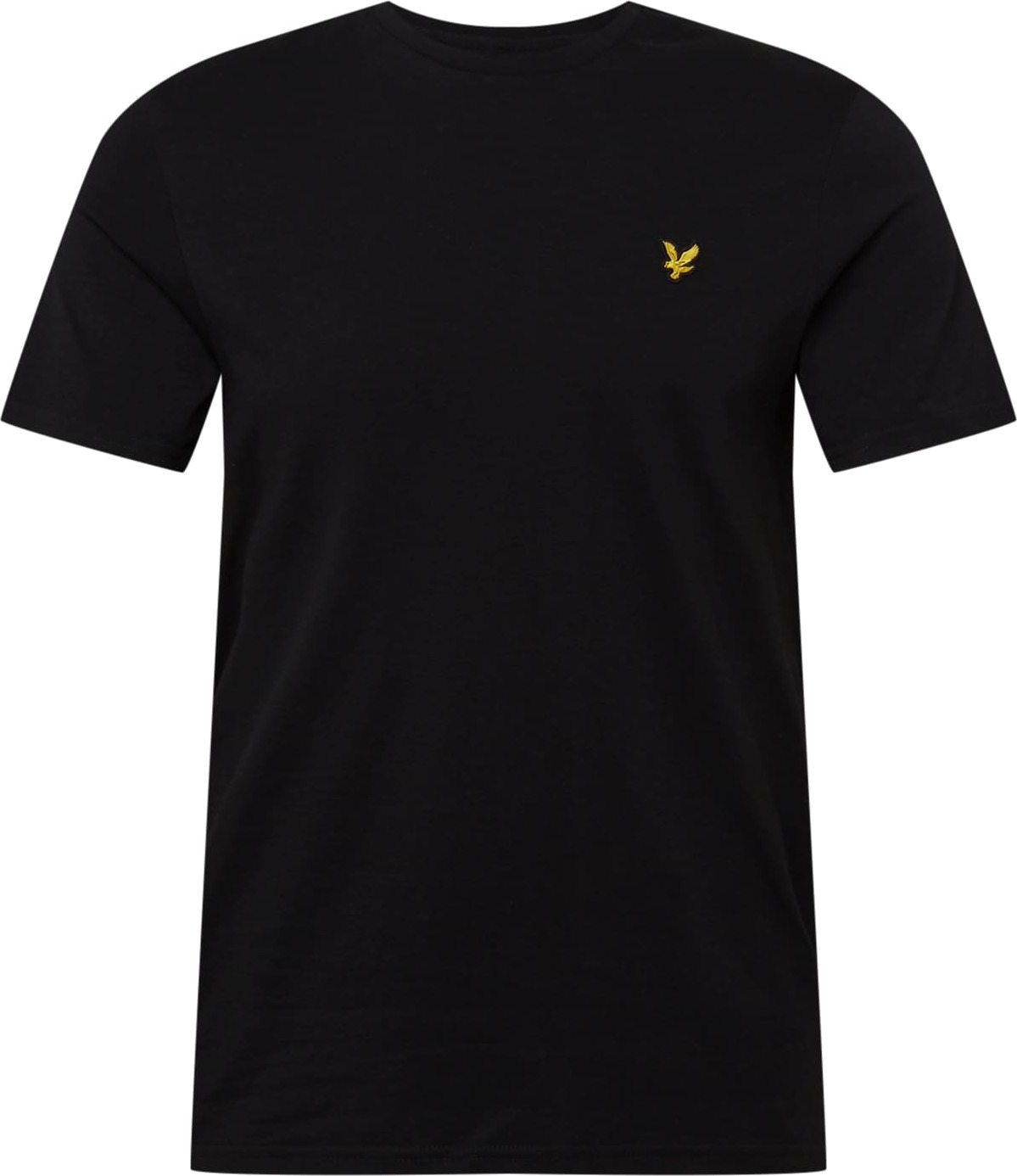 Lyle & Scott Tričko 'Plain' žlutá / černá