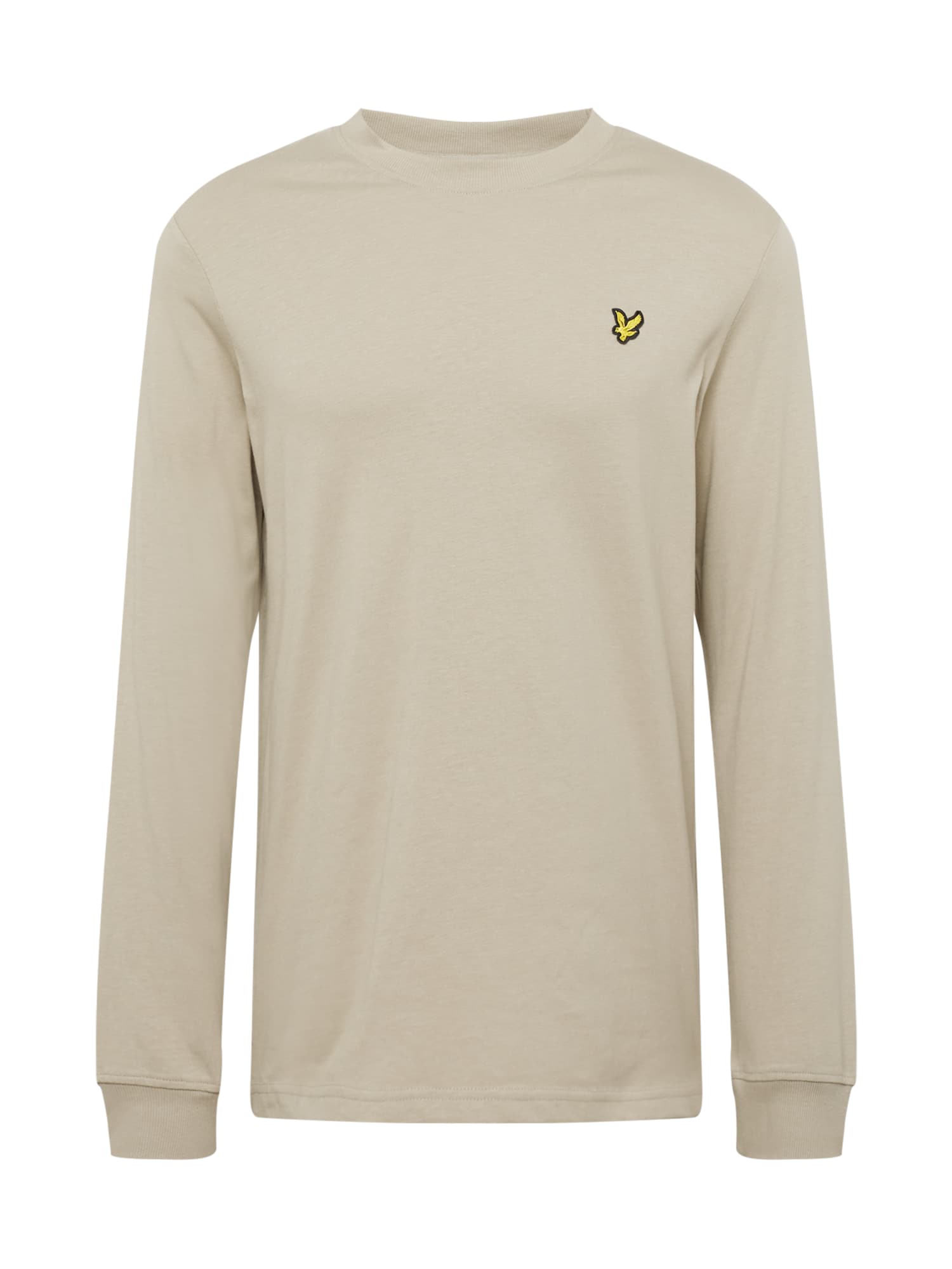 Lyle & Scott Tričko zlatá / khaki / černá