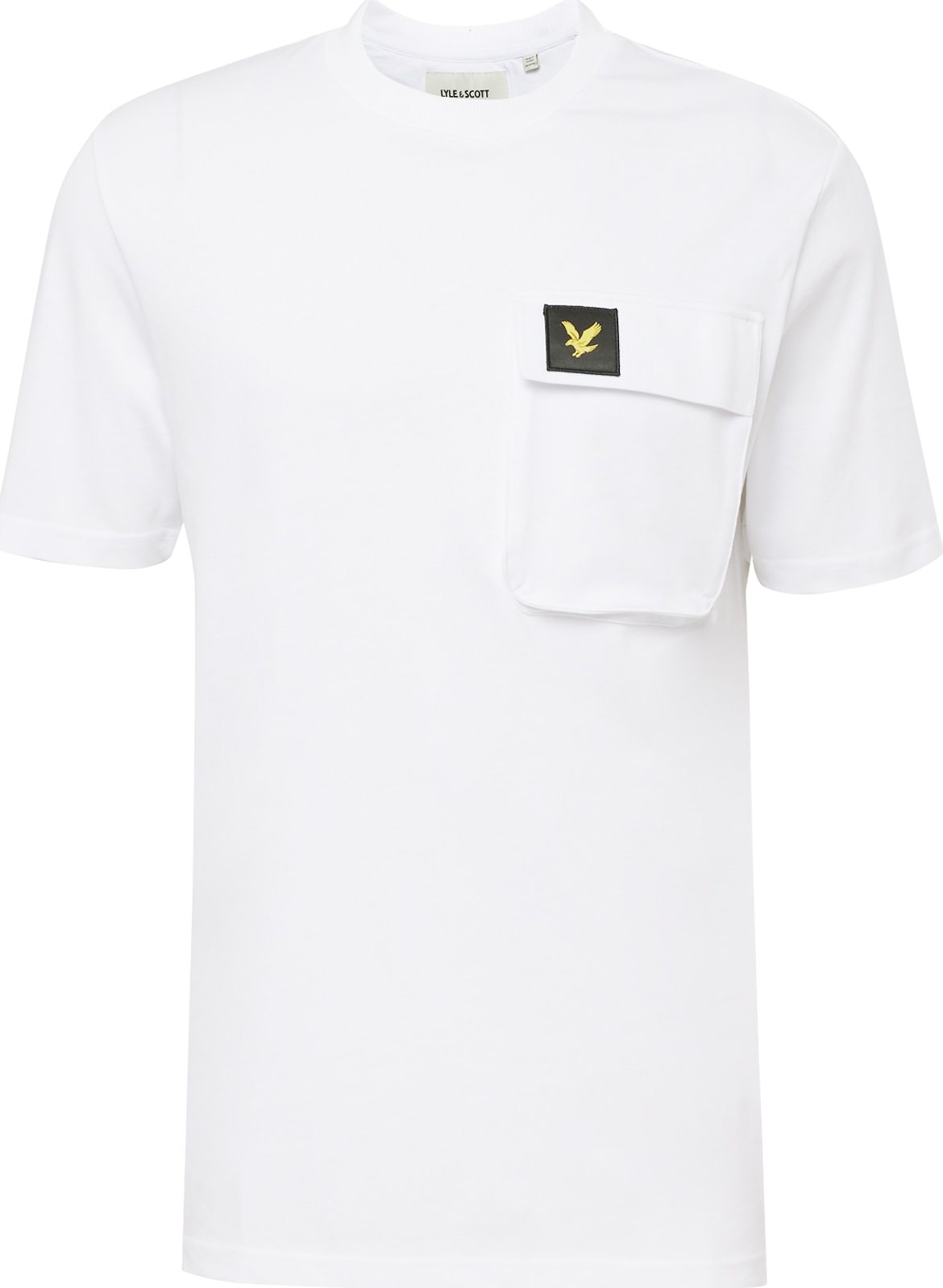 Lyle & Scott Tričko žlutá / černá / bílá