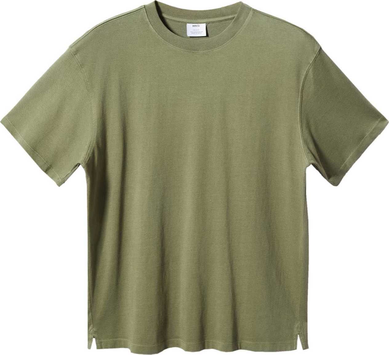 MANGO MAN Tričko 'SUGAR' khaki