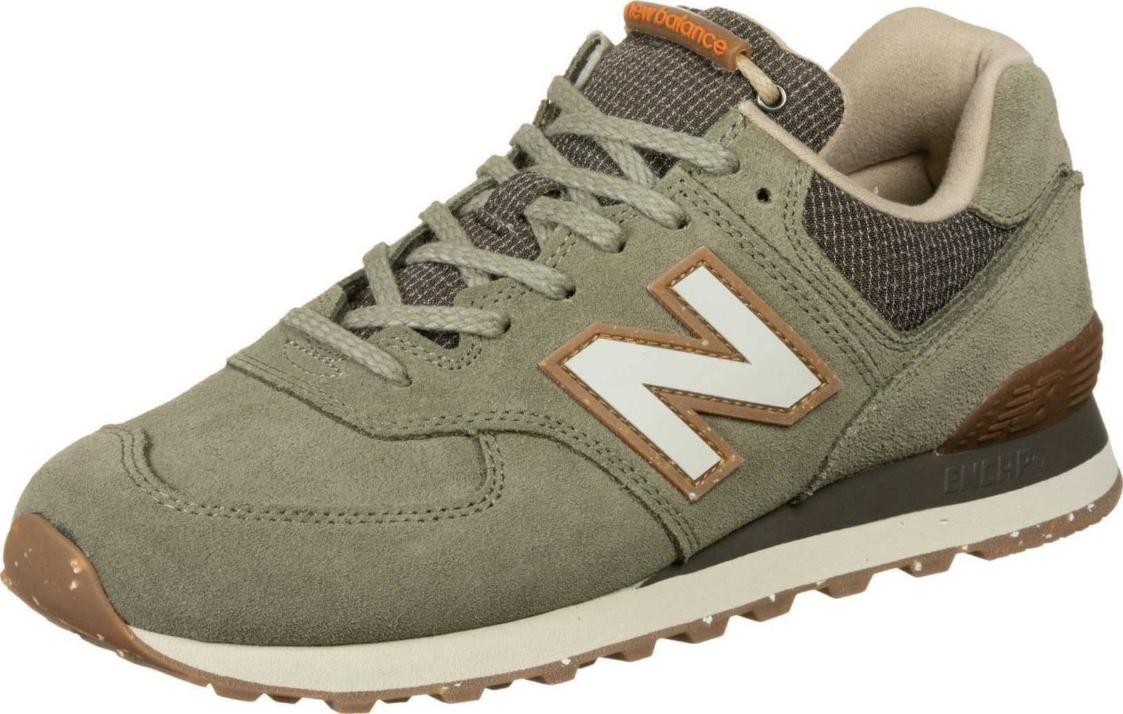 new balance Tenisky hnědá / olivová / bílá