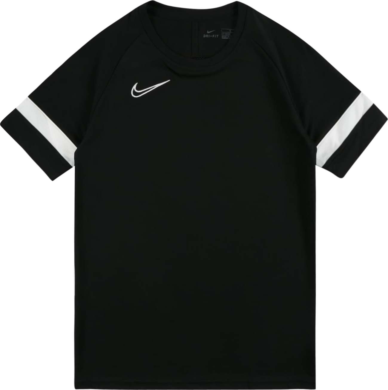 NIKE Funkční tričko 'Academy' černá / bílá