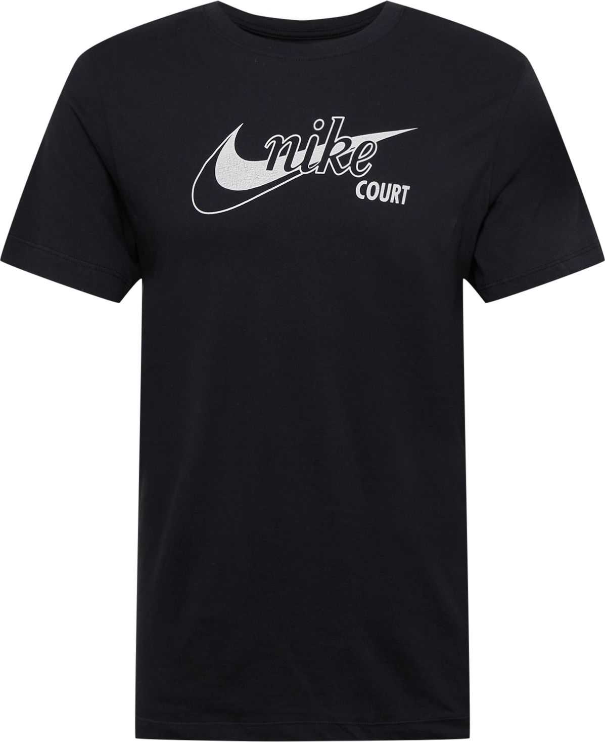 NIKE Funkční tričko černá / bílá