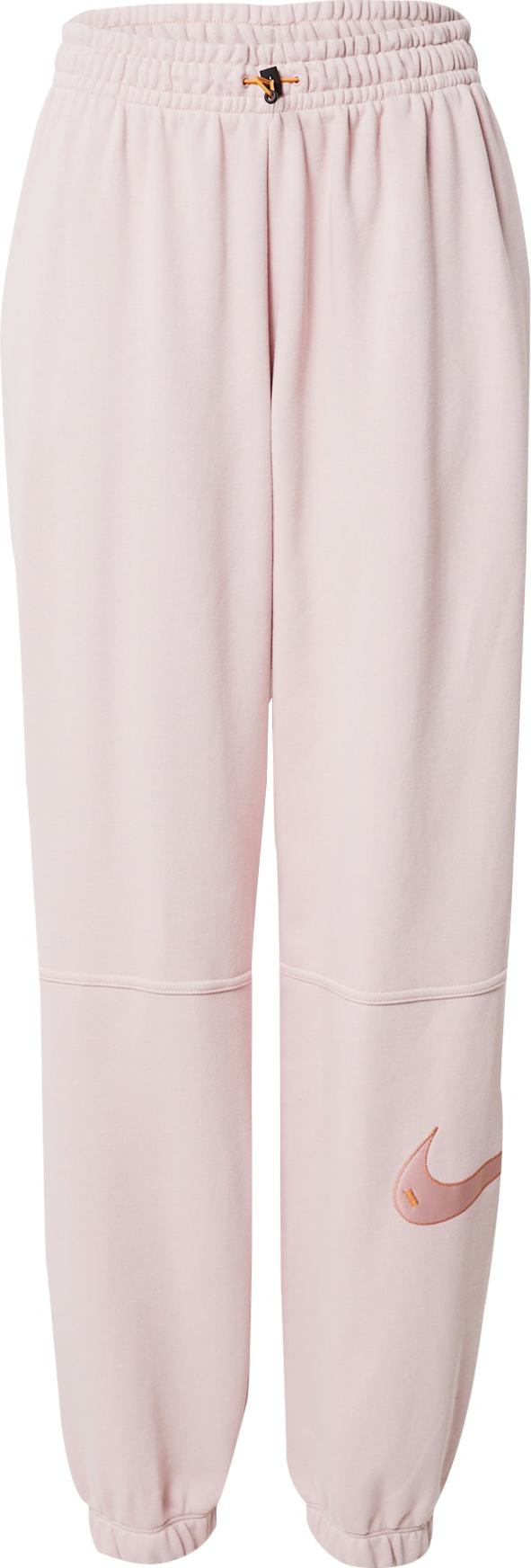 Nike Sportswear Kalhoty růže / pudrová / světle růžová