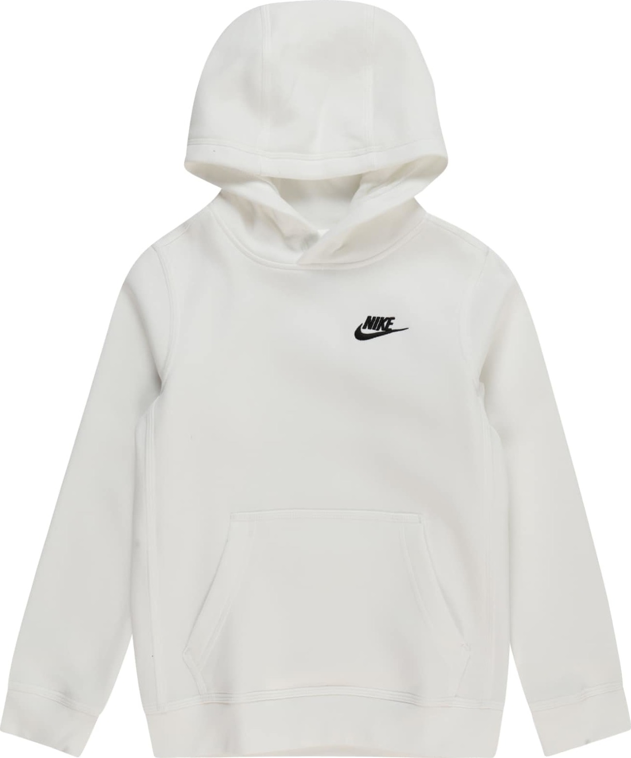 Nike Sportswear Mikina černá / bílá