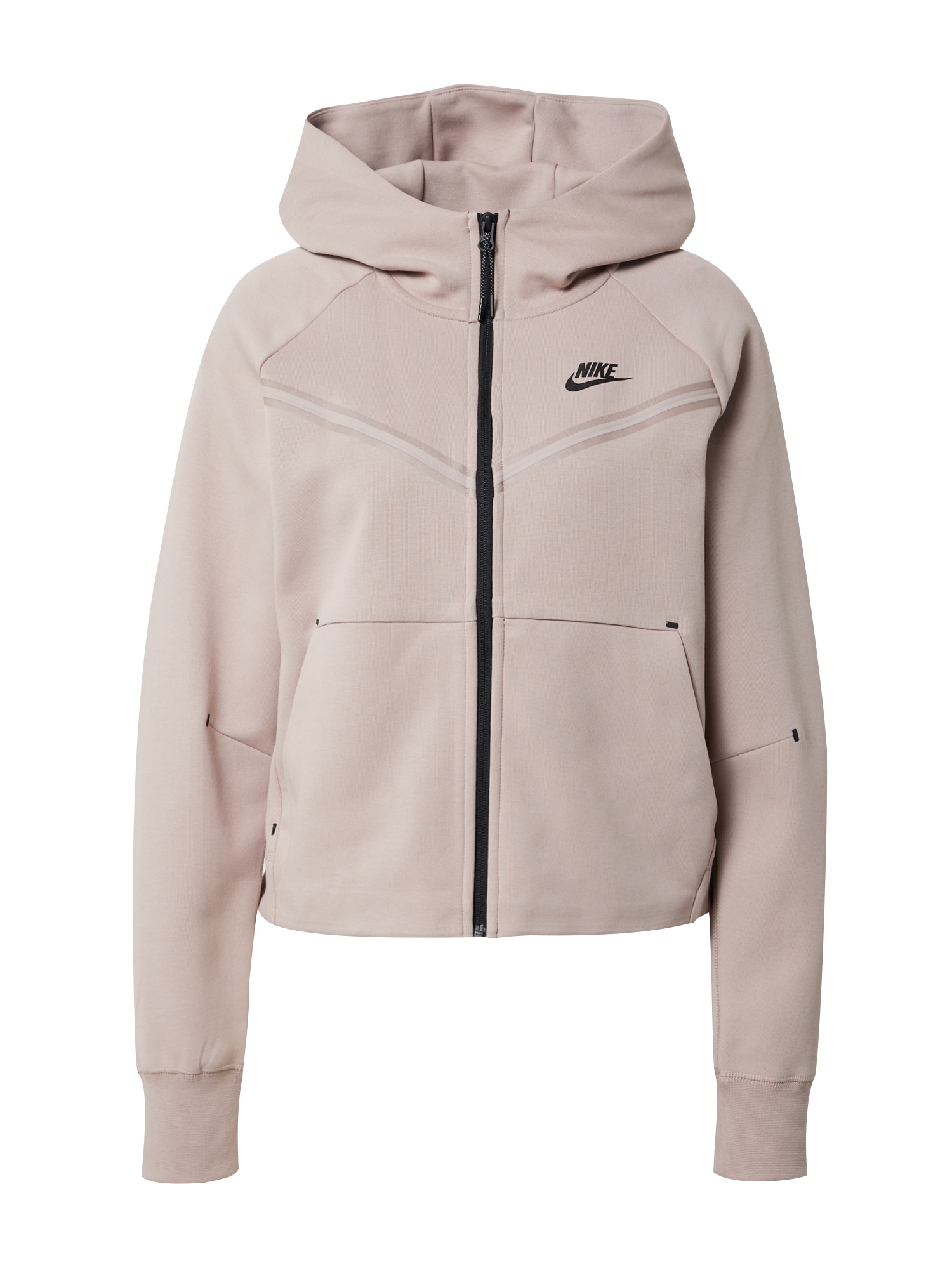 Nike Sportswear Mikina starorůžová / černá