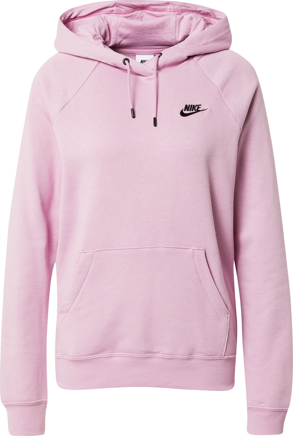 Nike Sportswear Mikina světle růžová / černá