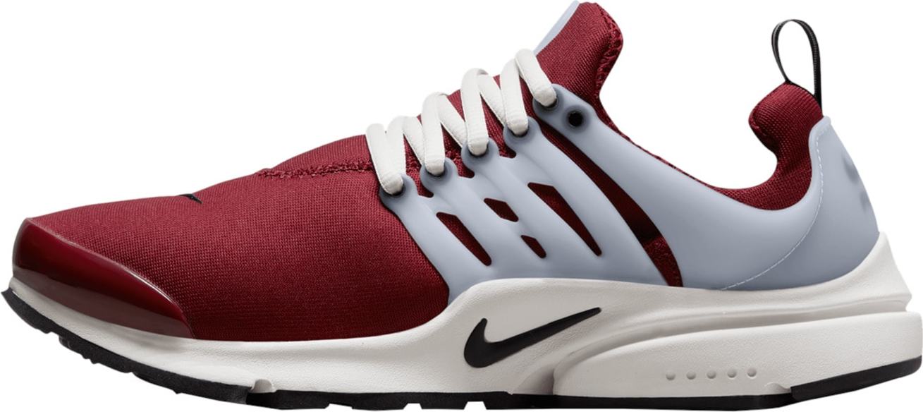 Nike Sportswear Tenisky 'Air Presto' vínově červená / černá / bílá