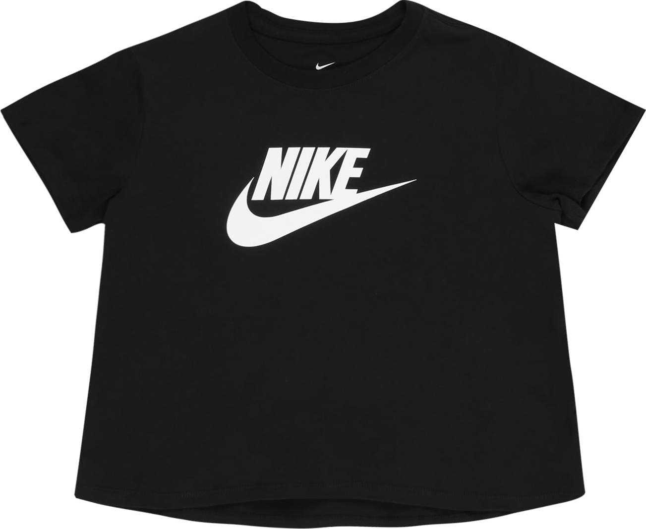 Nike Sportswear Tričko černá