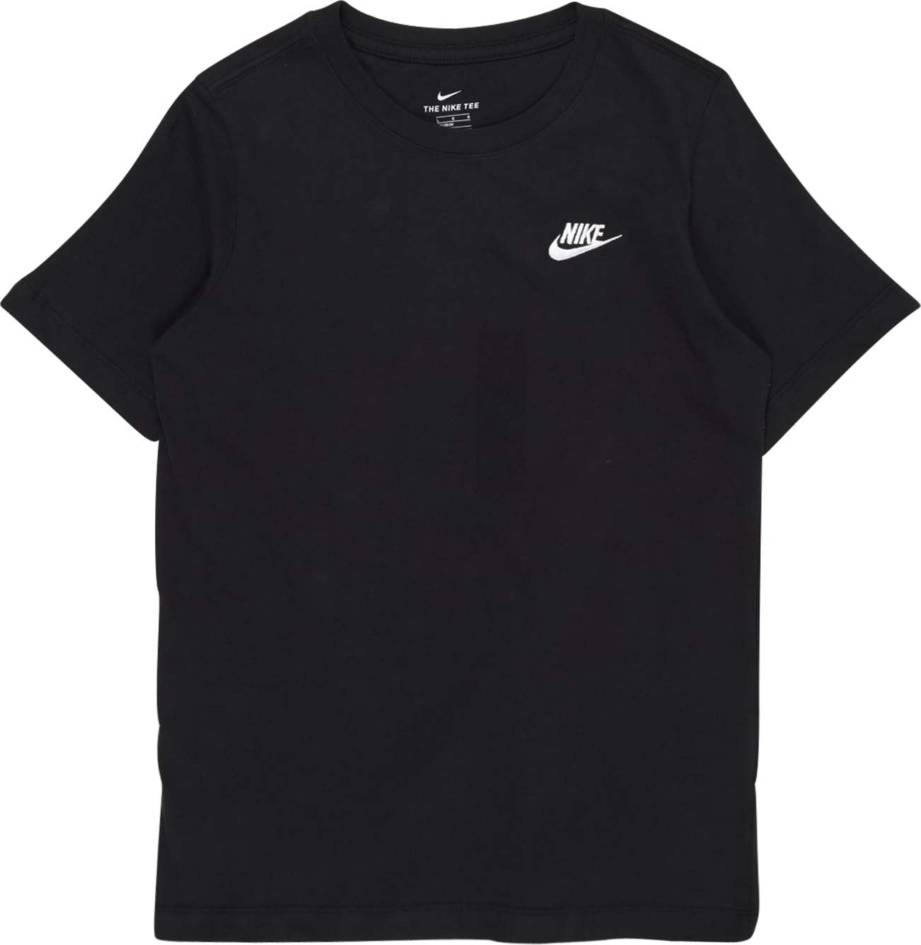 Nike Sportswear Tričko černá / bílá