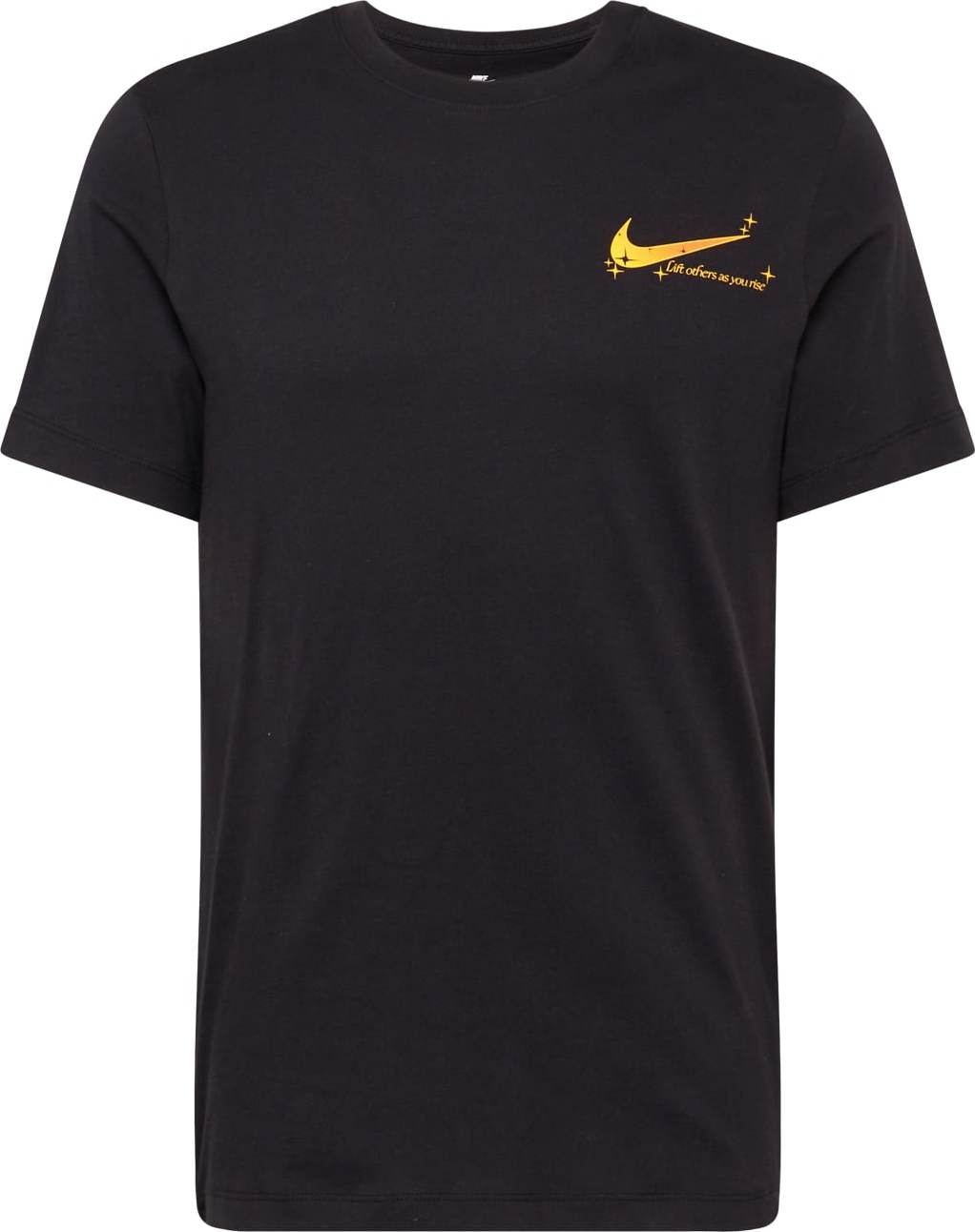 Nike Sportswear Tričko žlutá / oranžová / černá