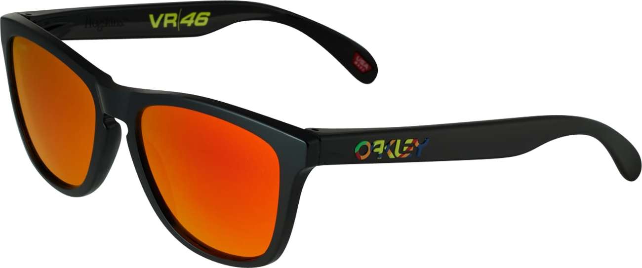 OAKLEY Sportovní sluneční brýle 'FROGSKINS' červená / černá