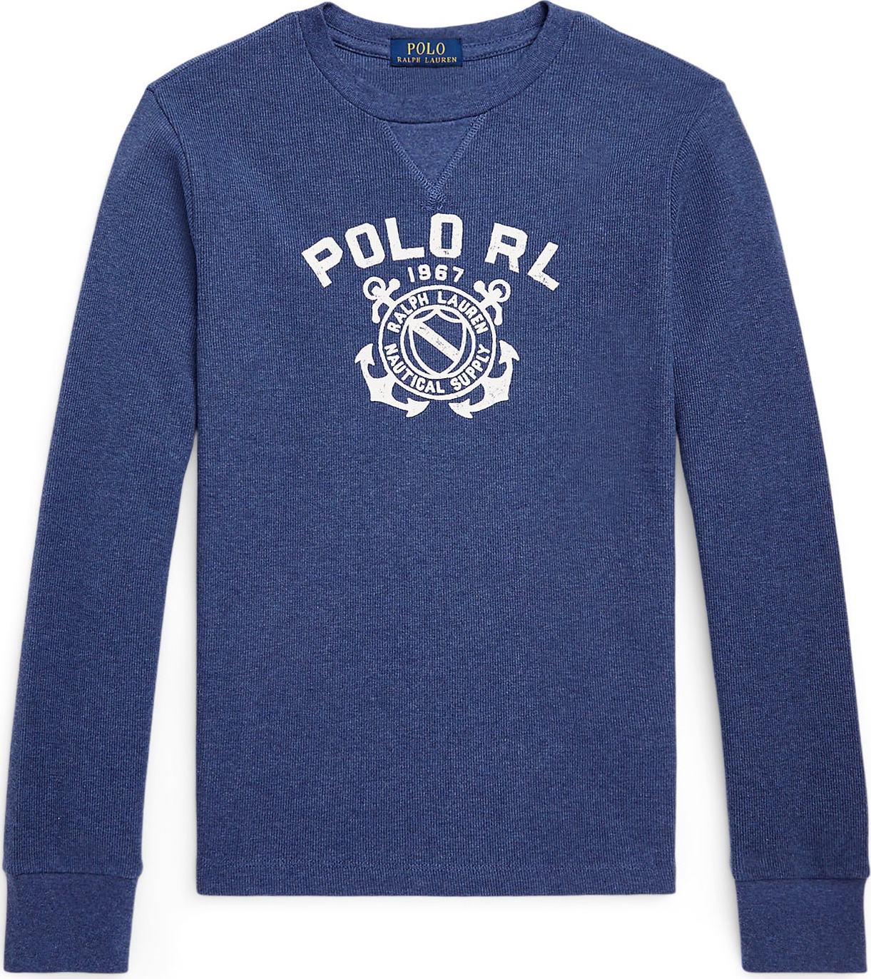 Polo Ralph Lauren Svetr modrý melír / bílá