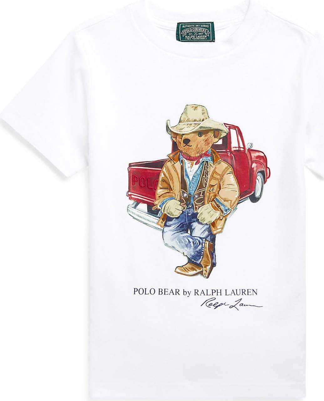 Polo Ralph Lauren Tričko brokátová / světle hnědá / karmínově červené / bílá