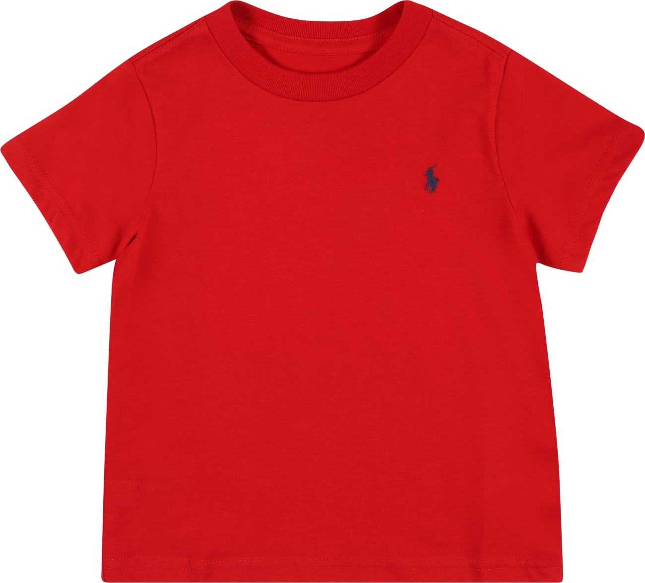 Polo Ralph Lauren Tričko tmavě modrá / červená